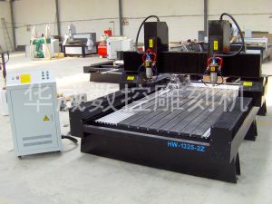 崇左扶绥县双头立体多功能石材雕刻机HW-1325-2Z